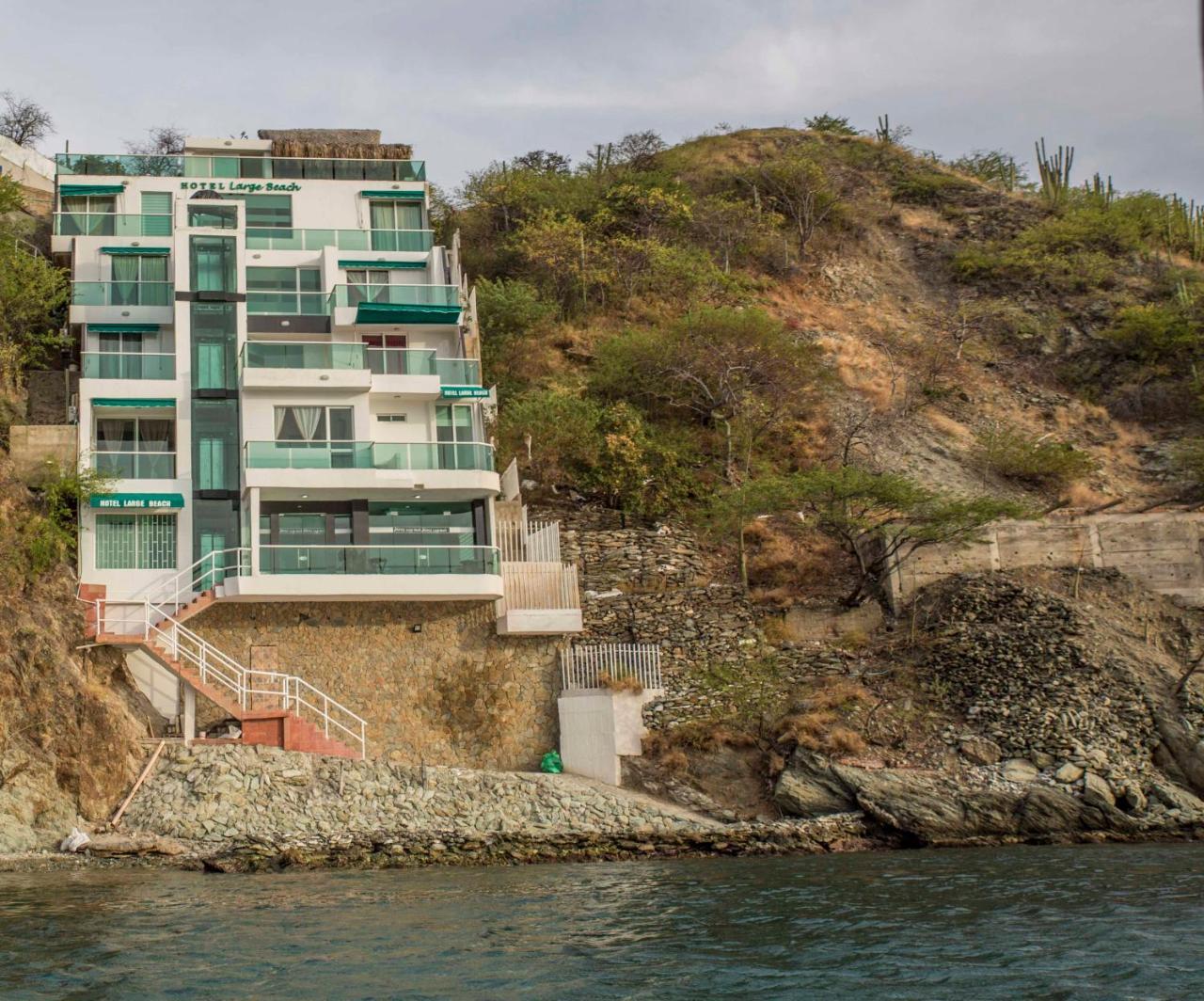 Hotel Large Beach Taganga Exterior photo
